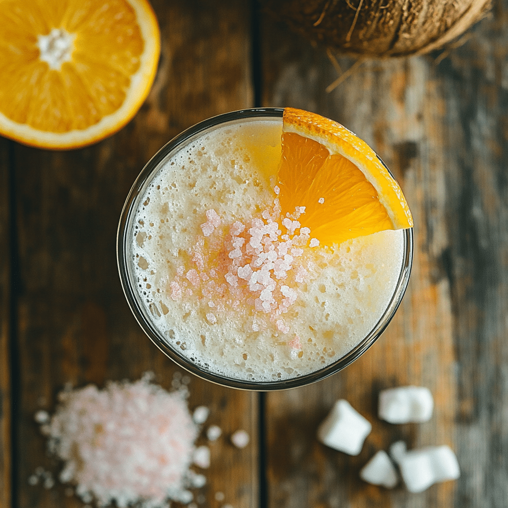 Cortisol cocktail with ashwagandha powder