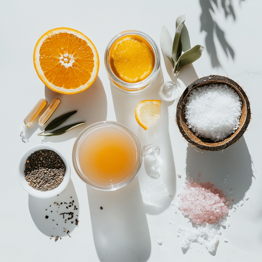Cortisol Tea Ingredients – Ashwagandha + Minerals Ingredients for cortisol tea recipe