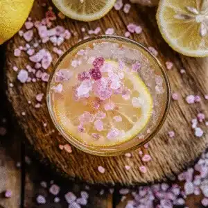 Pink Salt Guide: 5 Real Benefits + Easy Recipes That Work 2 Flatlay of 3 pink salt drink recipes
