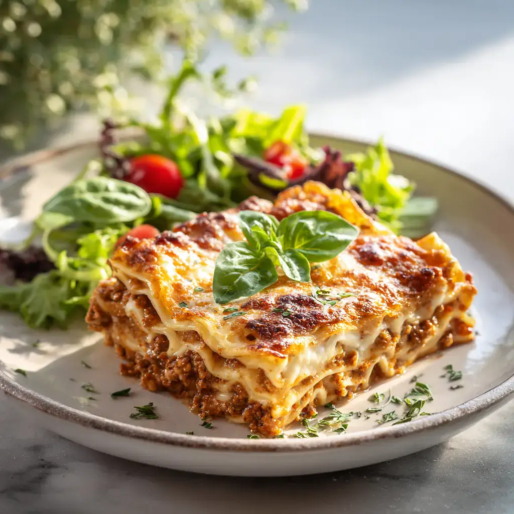 Healthy Lasagna Serving Portion healthy lasagna serving