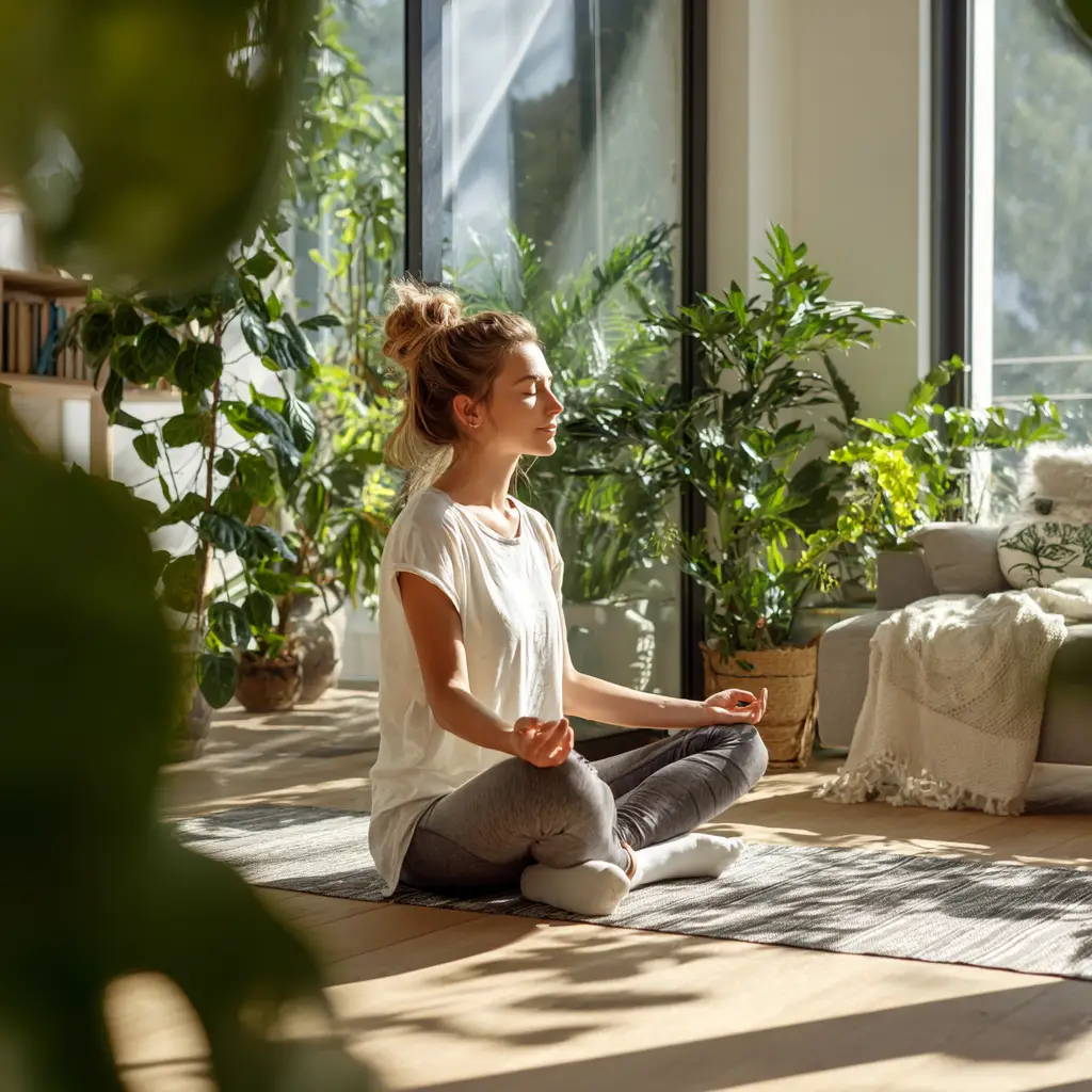 Lose Belly Fat Naturally – Stress-Free Balance Natural belly fat loss through calm lifestyle habits