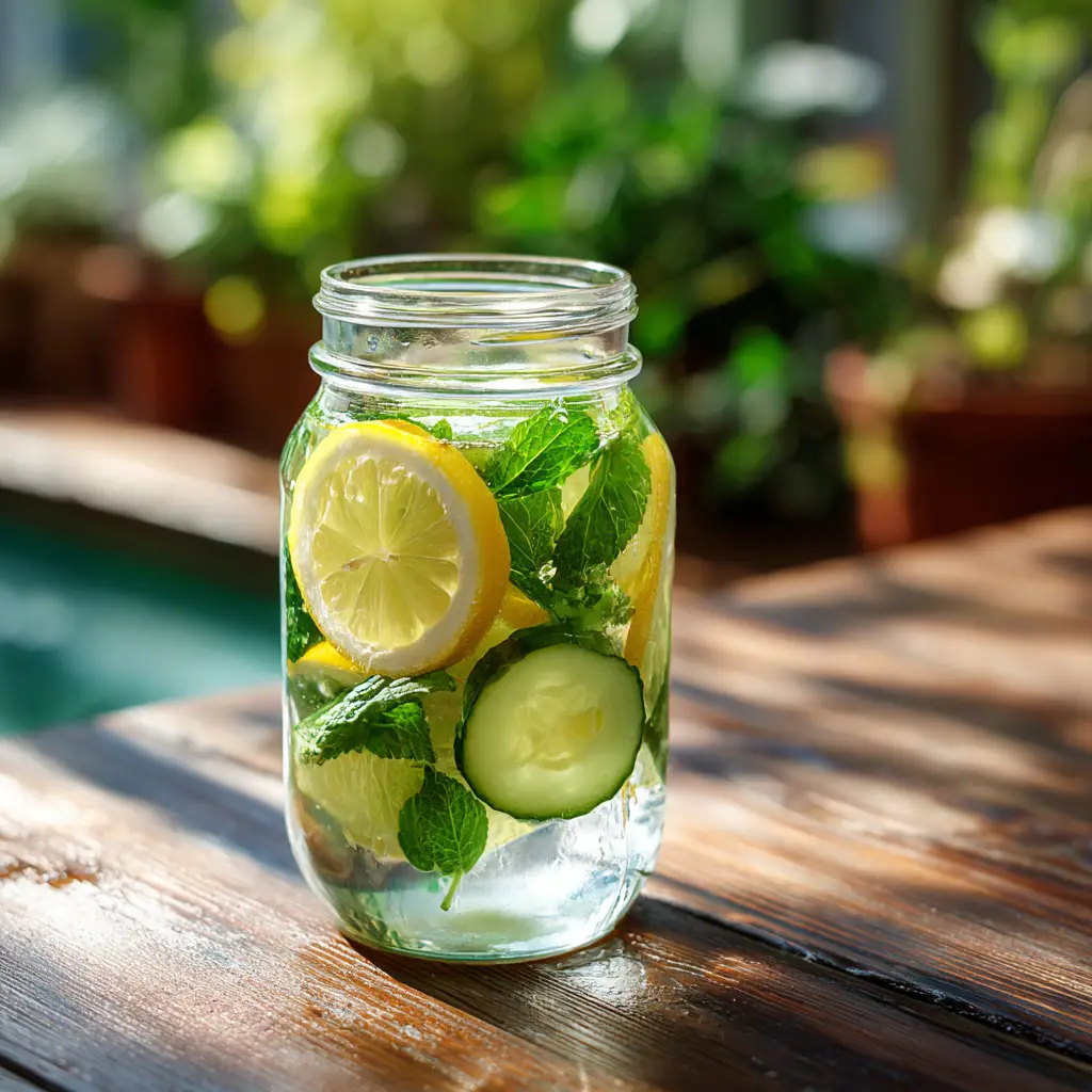 Natural Drinks for Weight Loss – Lemon Mint Water Natural drink for weight loss and metabolism boost