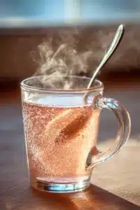 Pink Salt Gelatin Recipe: The Viral 3-Ingredient Wellness Trick Everyone’s Talking About 3 making pink salt gelatin recipe macro shot